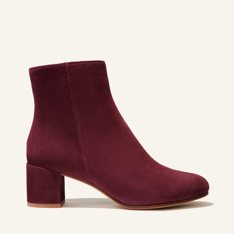 The Boot - Mulberry Suede sold by Margaux