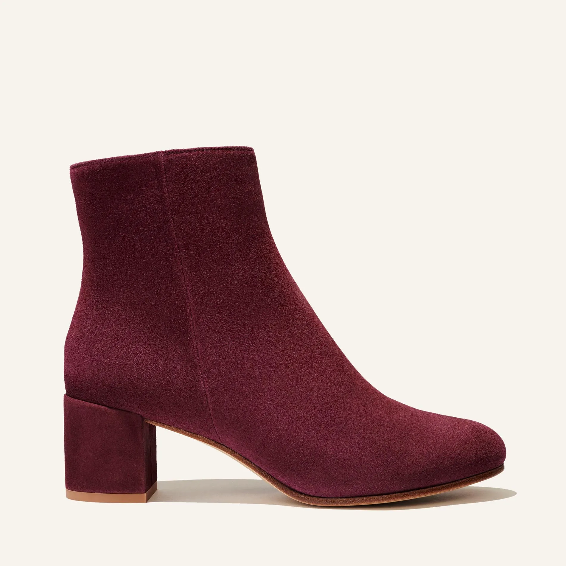 The Boot - Mulberry Suede sold by Margaux