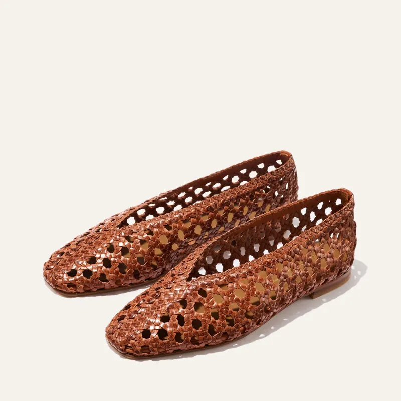 The Woven Paz - Saddle Woven Leather made by Margaux
