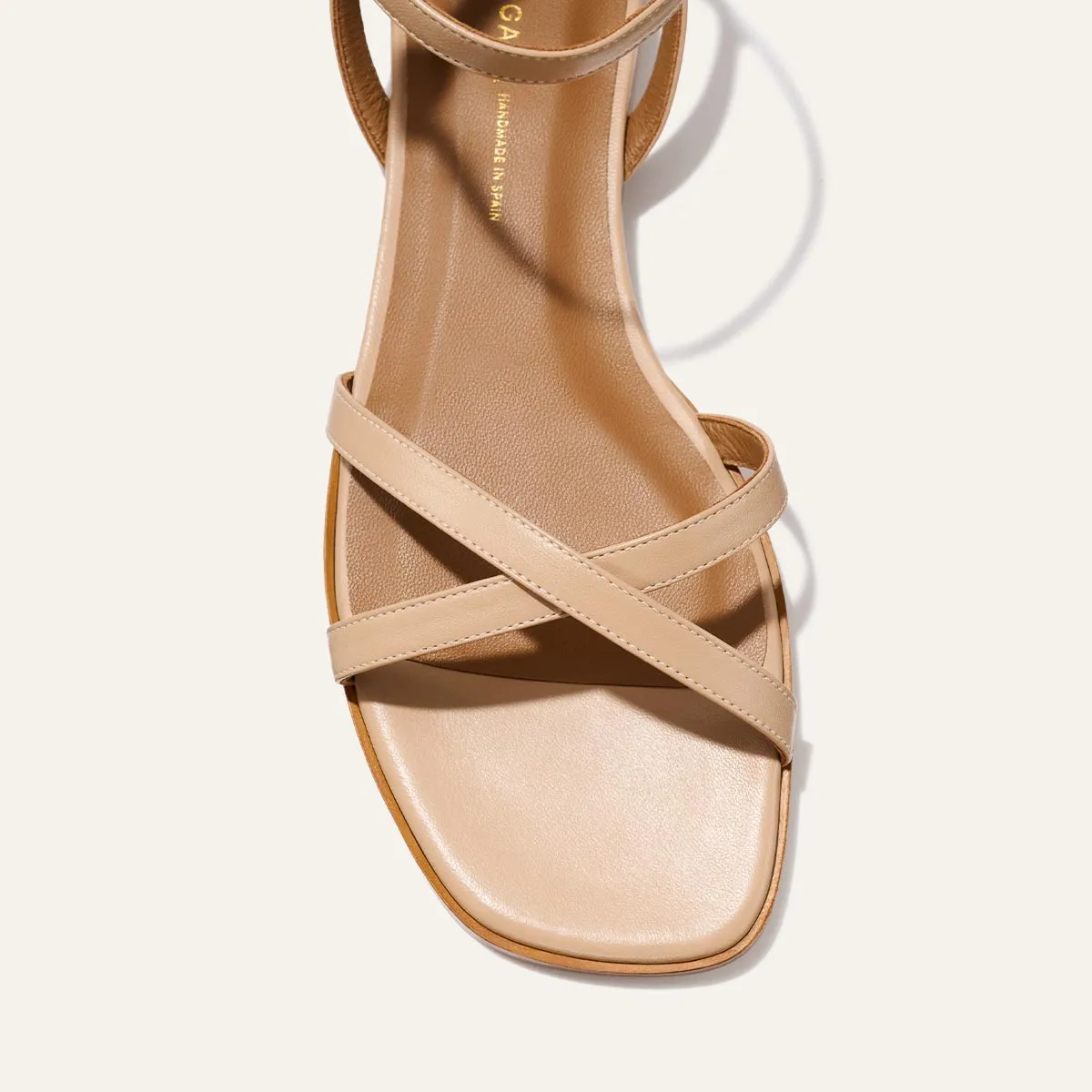 The Flat Sandal - Dune Nappa sold by Margaux product image thumbnail 2