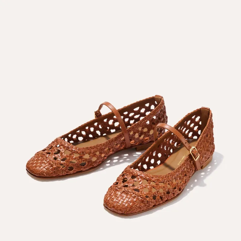 The Fonteyn Jane - Saddle Woven Leather made by Margaux
