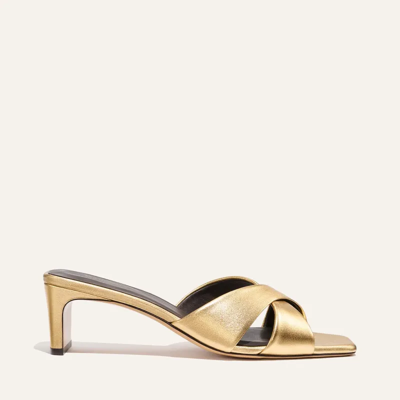 The Selene 50 - Gold Nappa made by Margaux