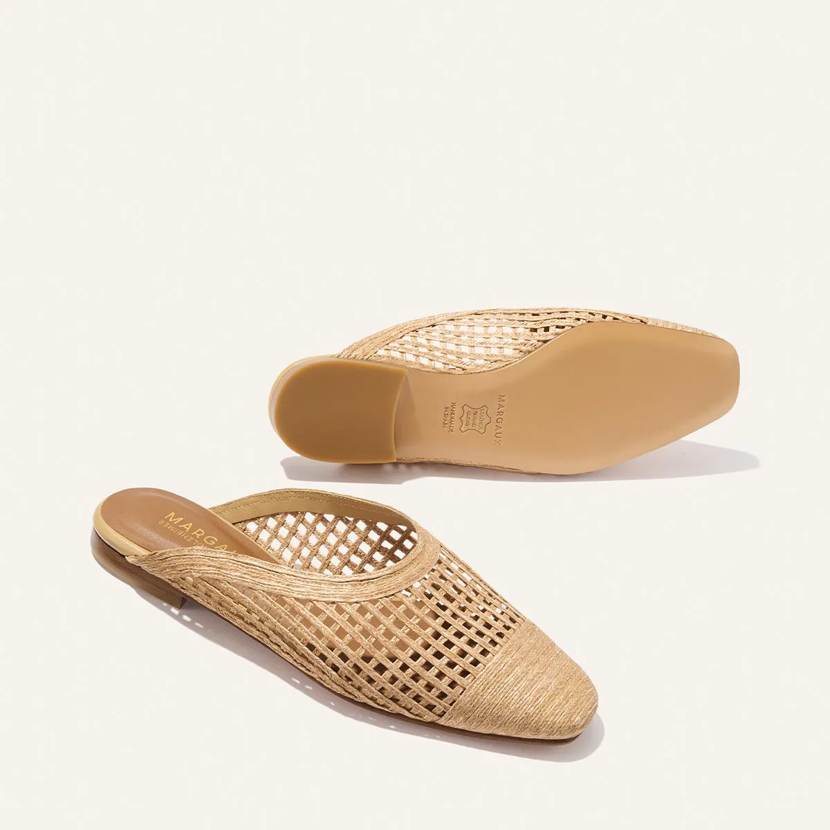 The Clara - Natural Grid Raffia sold by Margaux product image thumbnail 5