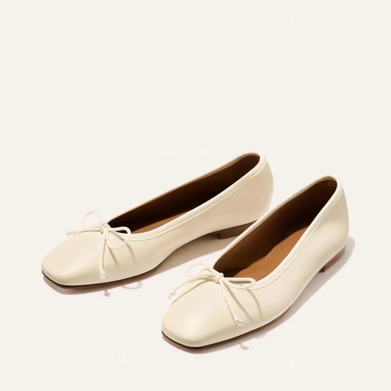 The Fonteyn - Ivoire Nappa made by Margaux