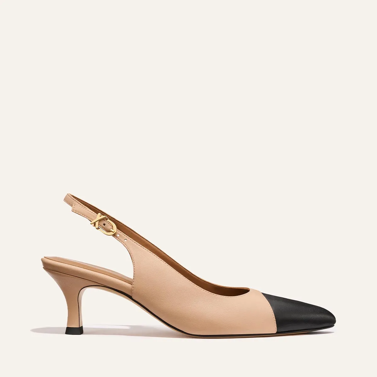 The Colette - Dune and Black Nappa sold by Margaux