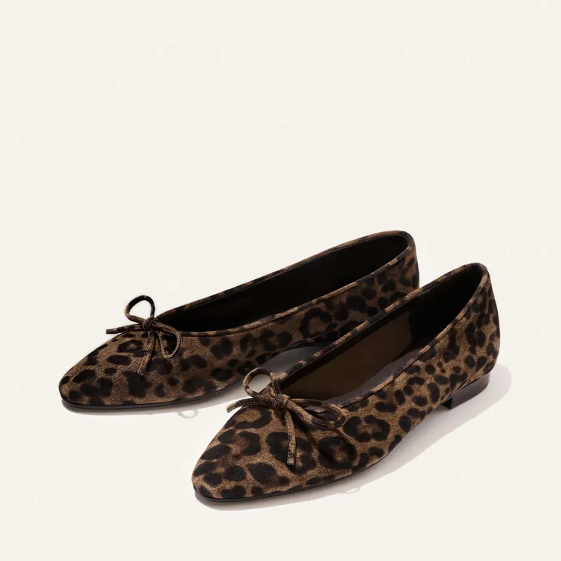 The Salamanca - Brown Leopard Suede made by Margaux