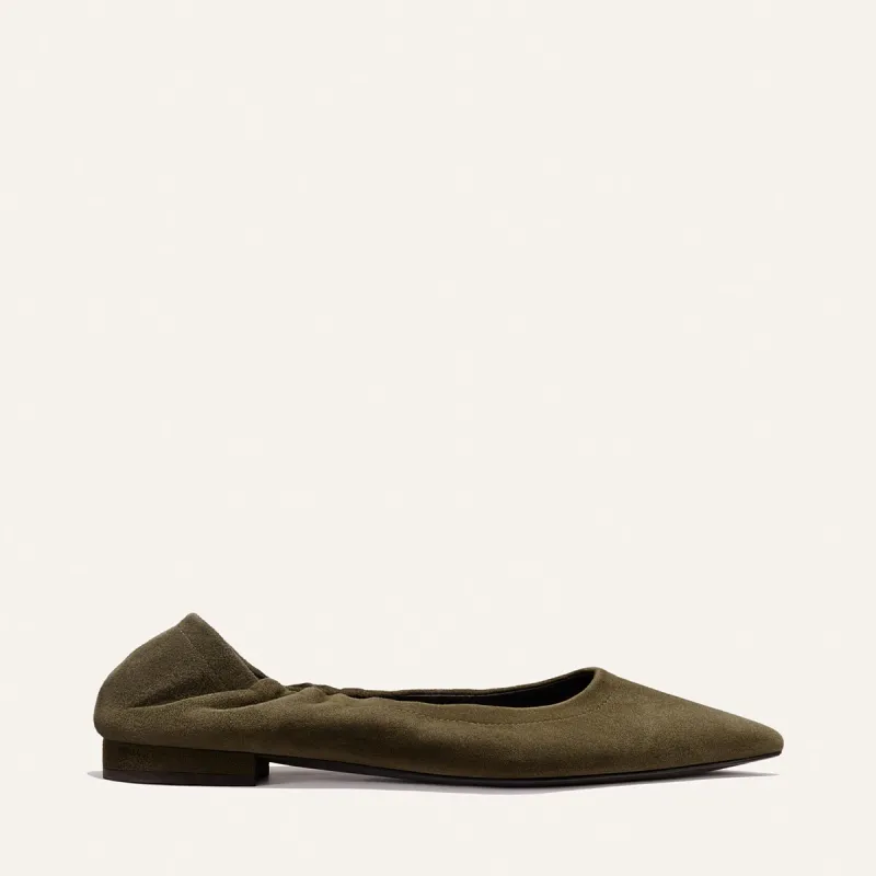 The Roma - Moss Suede made by Margaux