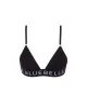 Lulu Eco Bamboo Non Wired Bra Black/White sold by Bluebella