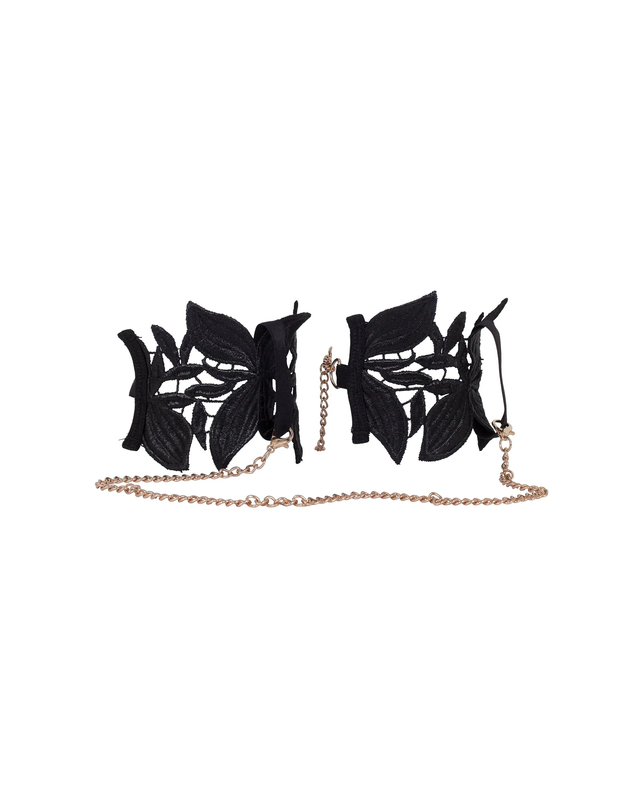 Ophelia Cuffs Black sold by Bluebella product image thumbnail 5