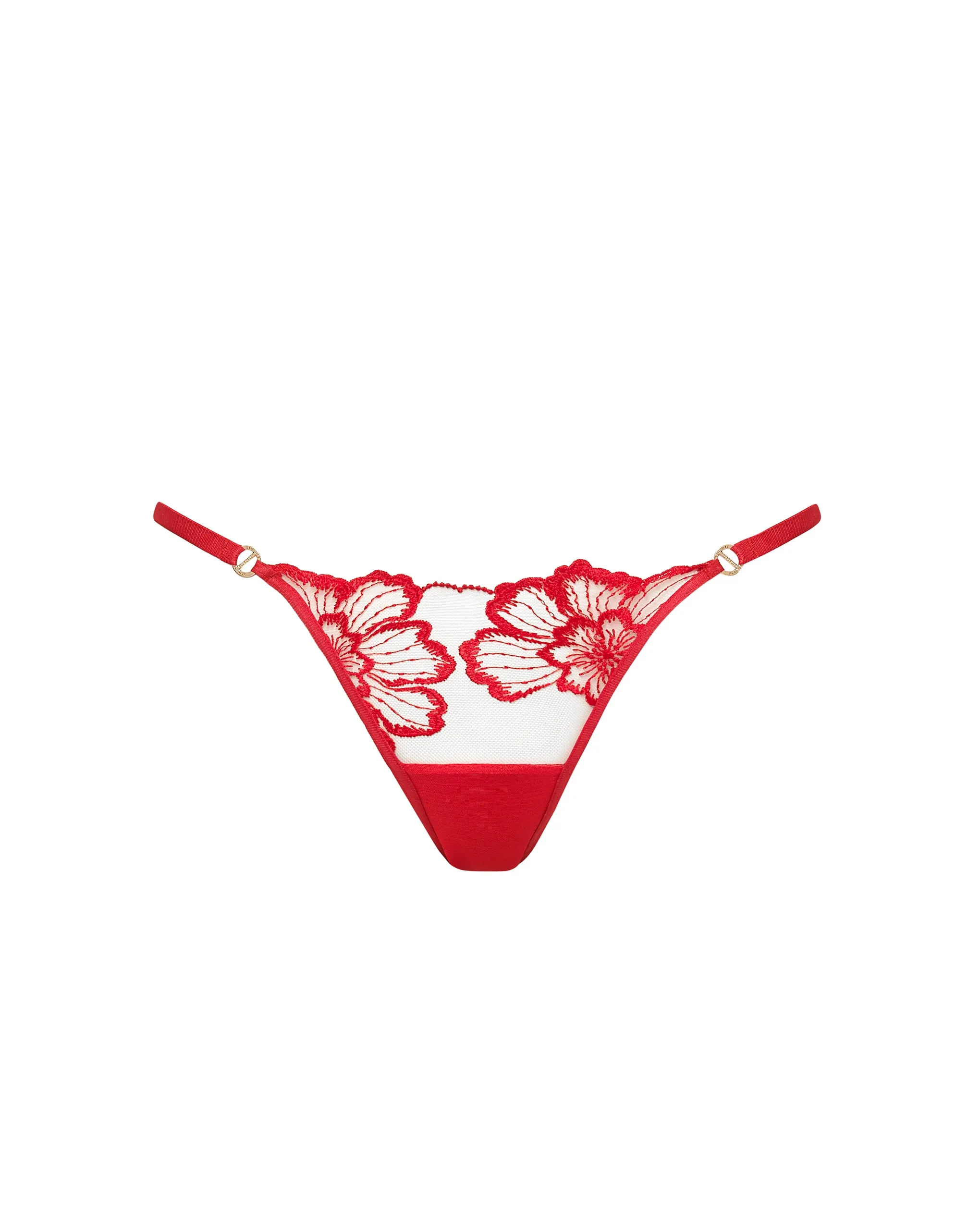 Catalina Brief Red/Sheer sold by Bluebella product image thumbnail 5