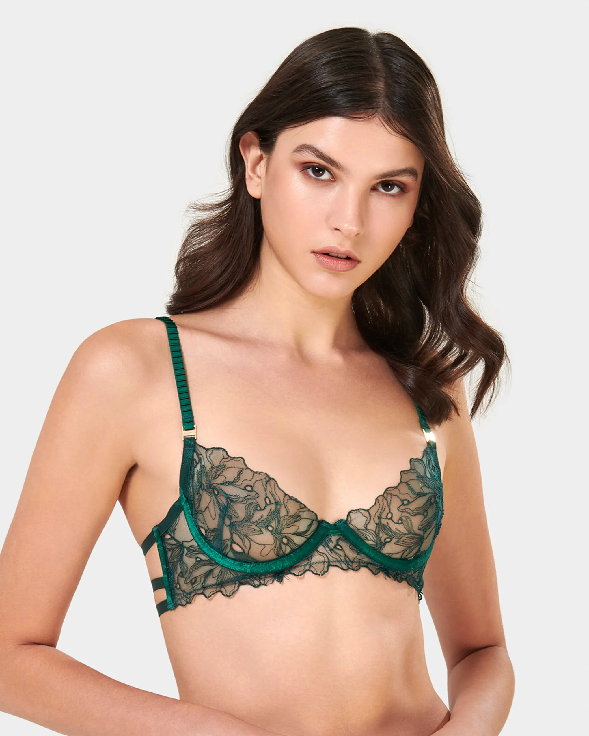Astra Bra Aventurine Green sold by Bluebella