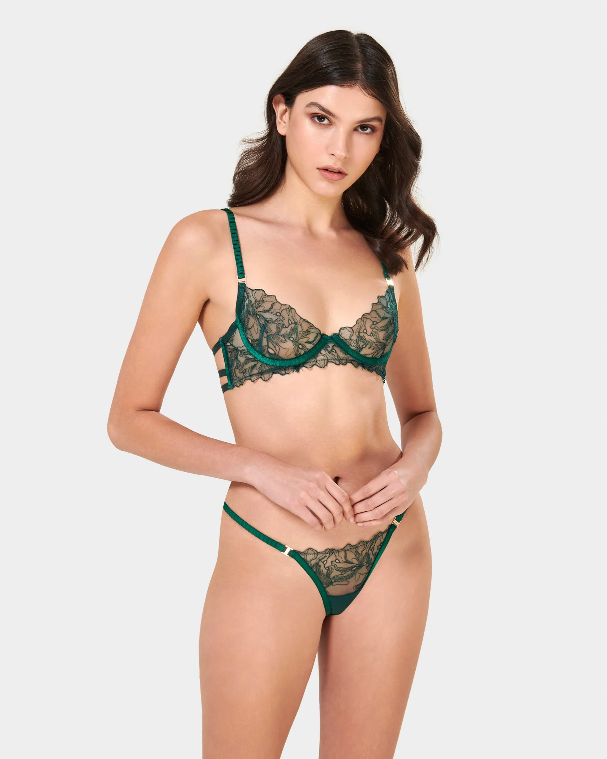 Astra Bra Aventurine Green sold by Bluebella product image thumbnail 2