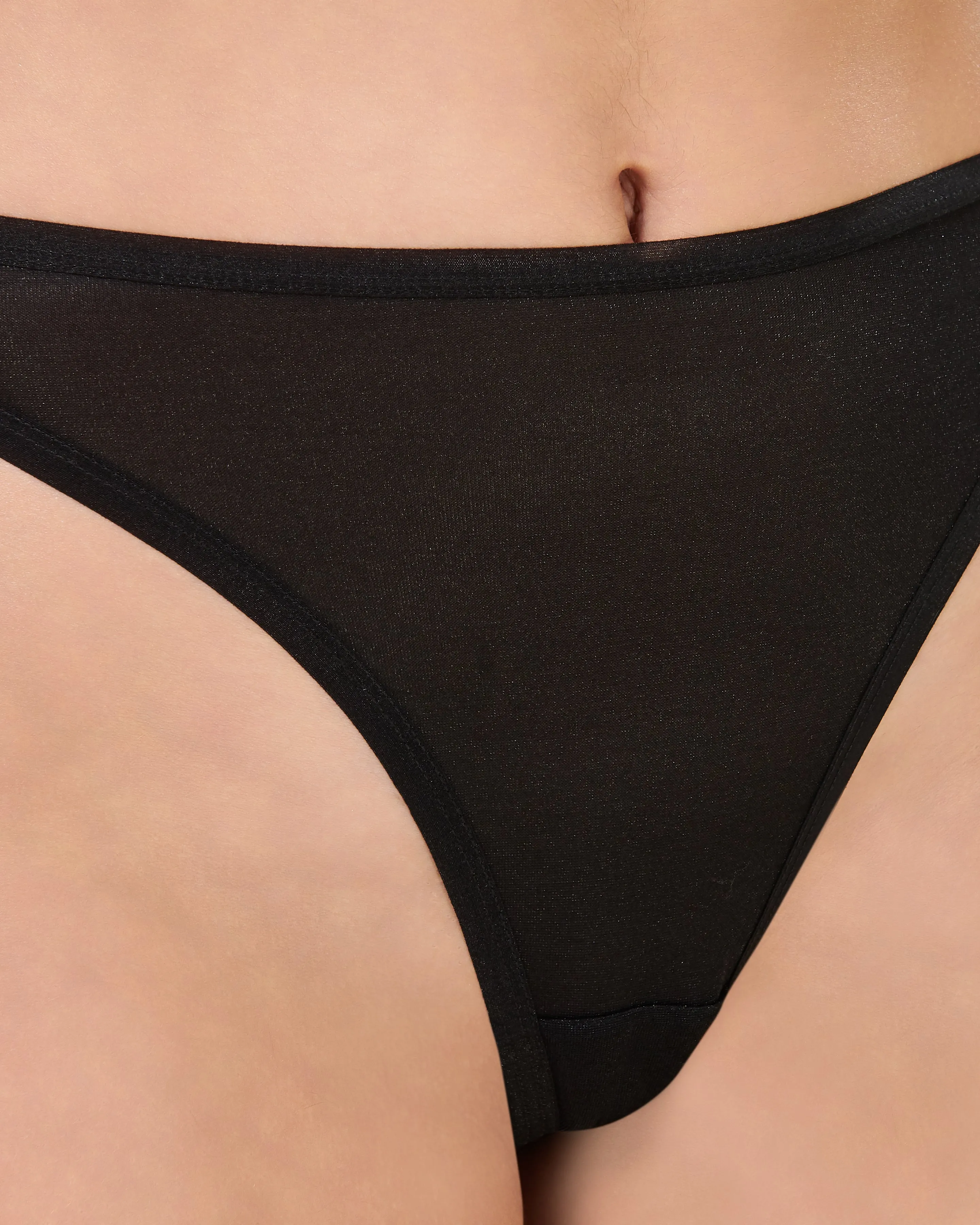 Thena High-Waist Thong Black sold by Bluebella product image thumbnail 4