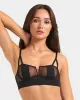 Orla Bra Black sold by Bluebella