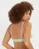 Lulu Bamboo Bralette Mint sold by Bluebella