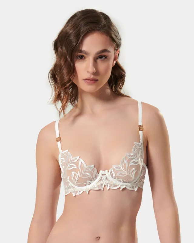 Isadora Wired Bra White sold by Bluebella