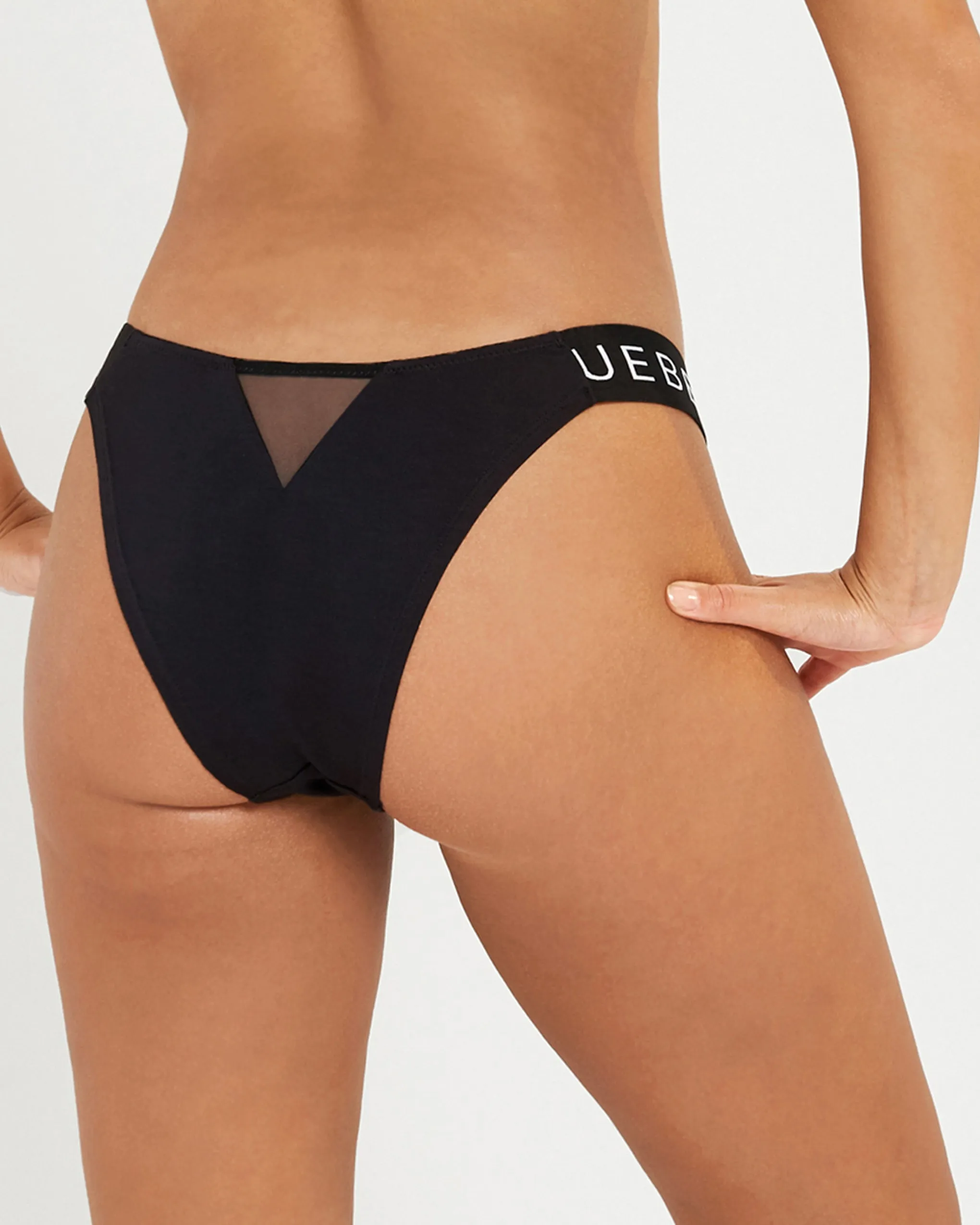 Mabel Eco Bamboo & Mesh Brief sold by Bluebella product image thumbnail 3