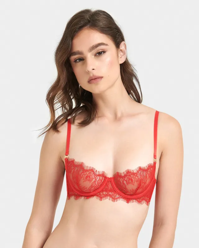 Grace Bra Red sold by Bluebella