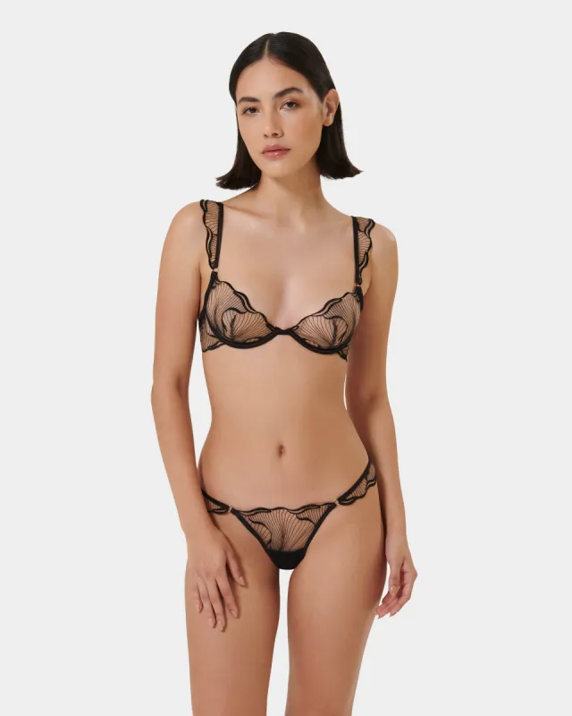 Set: Marabel Black/Sheer sold by Bluebella