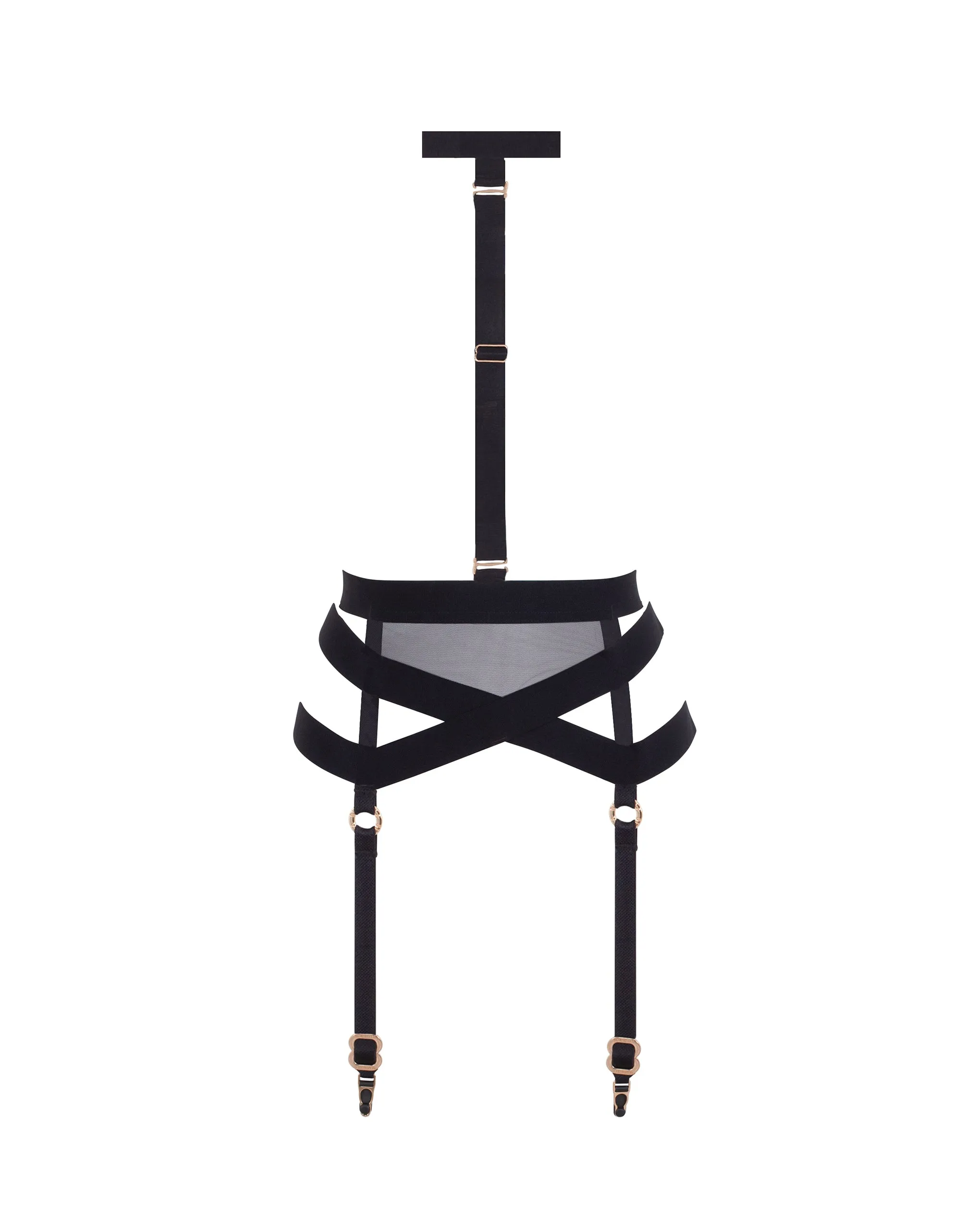 Mandra Suspender Harness Black sold by Bluebella product image thumbnail 5