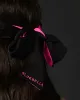 Estella Blindfold Black/Fuchsia Pink sold by Bluebella