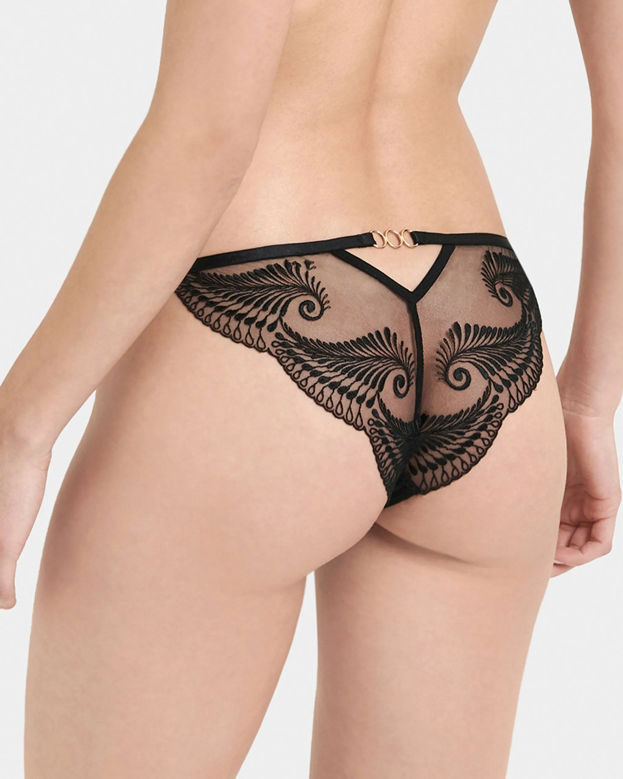 Rafaela Brief Black sold by Bluebella product image thumbnail 3