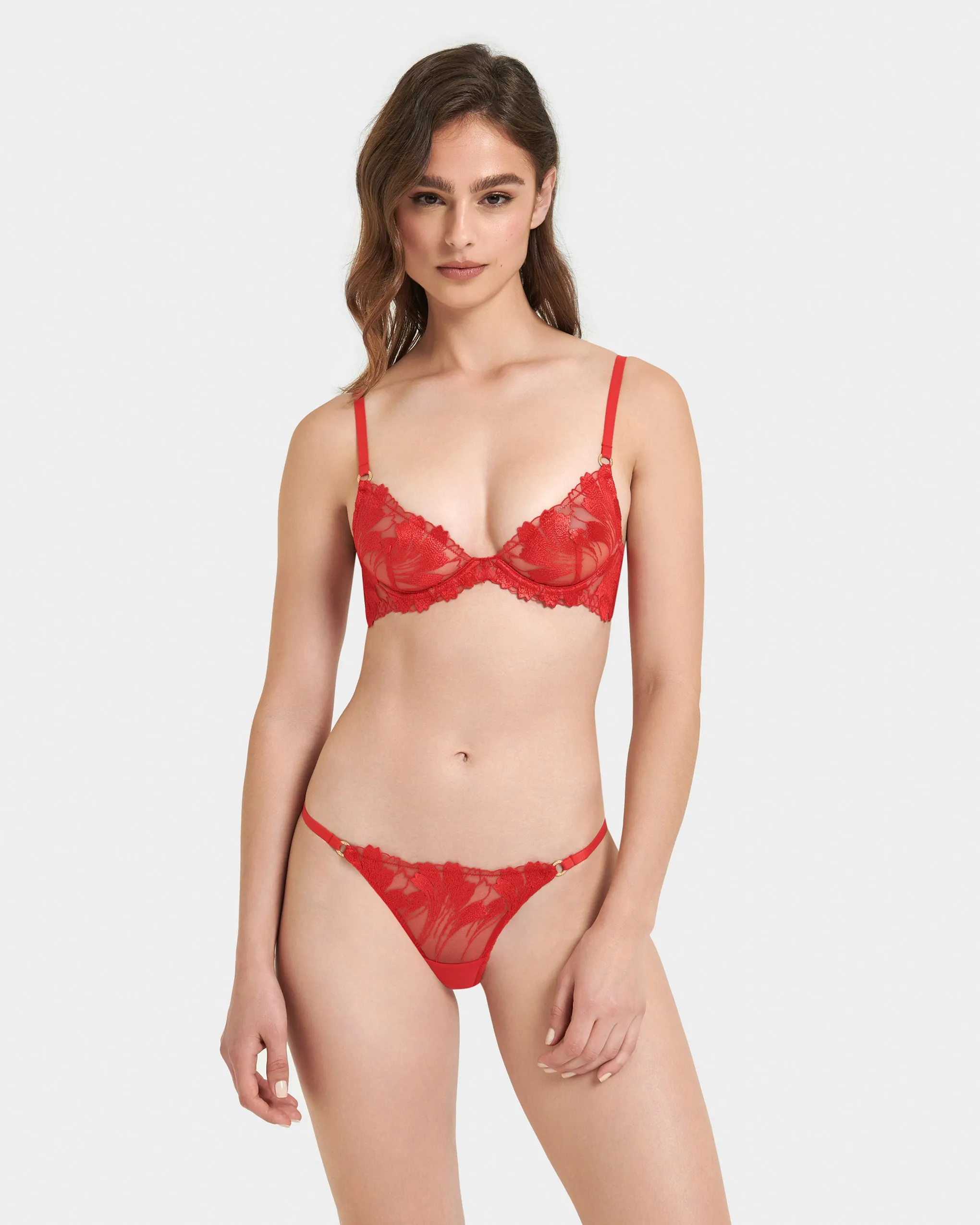 Colette Brief Red sold by Bluebella product image thumbnail 2