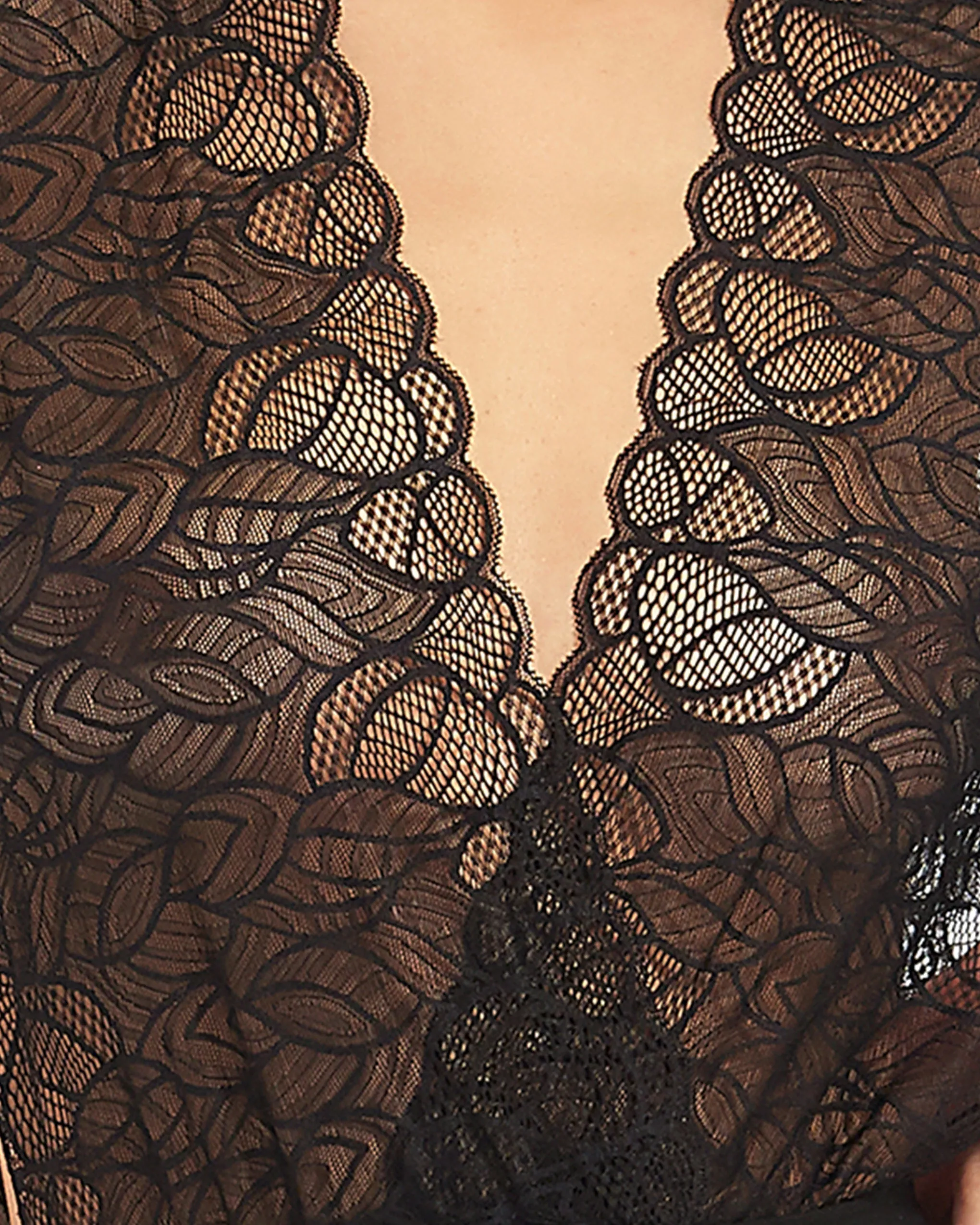 Emerson Lace Bodysuit Black sold by Bluebella product image thumbnail 4