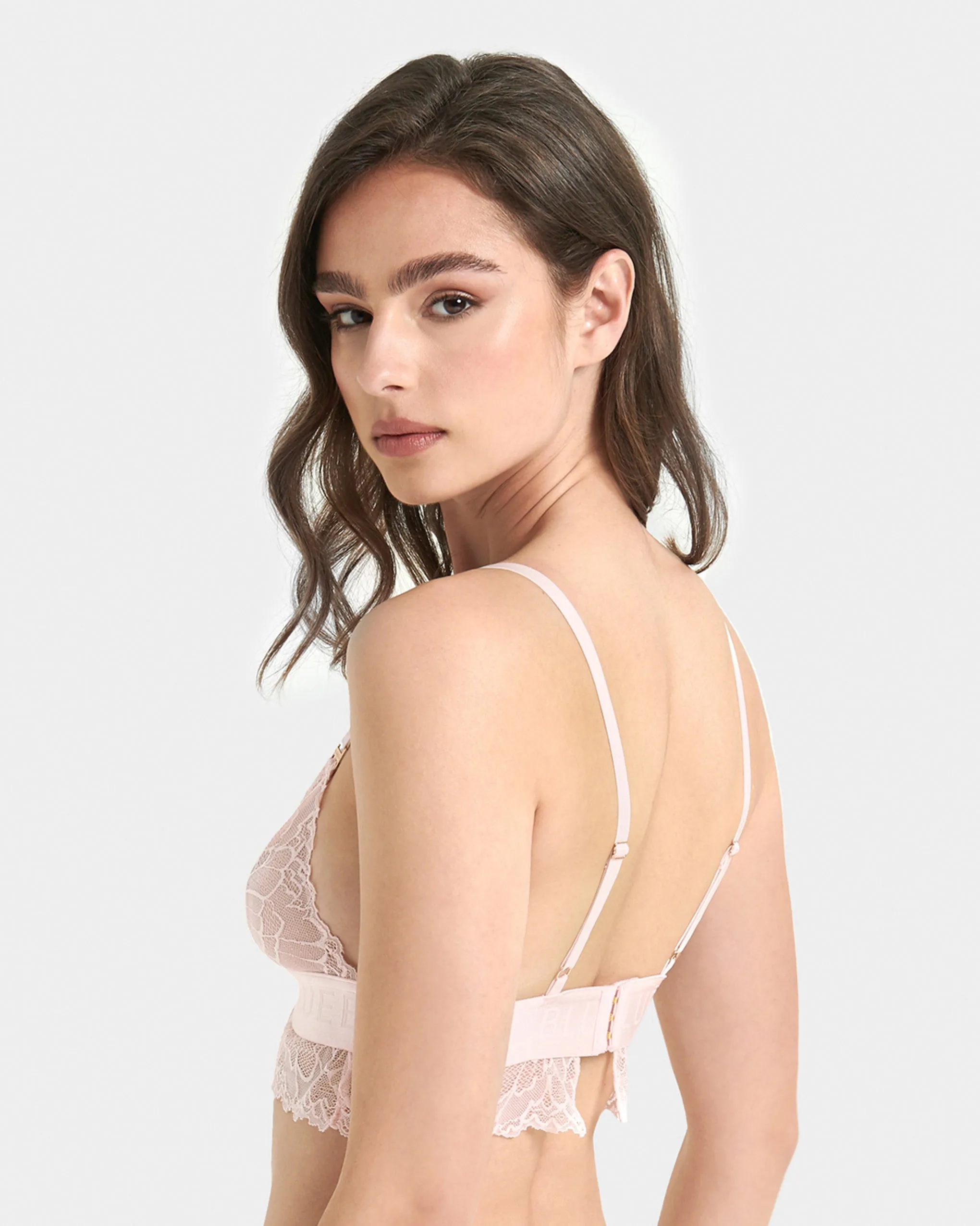 Tori Soft Bralette Pale Pink sold by Bluebella product image thumbnail 3