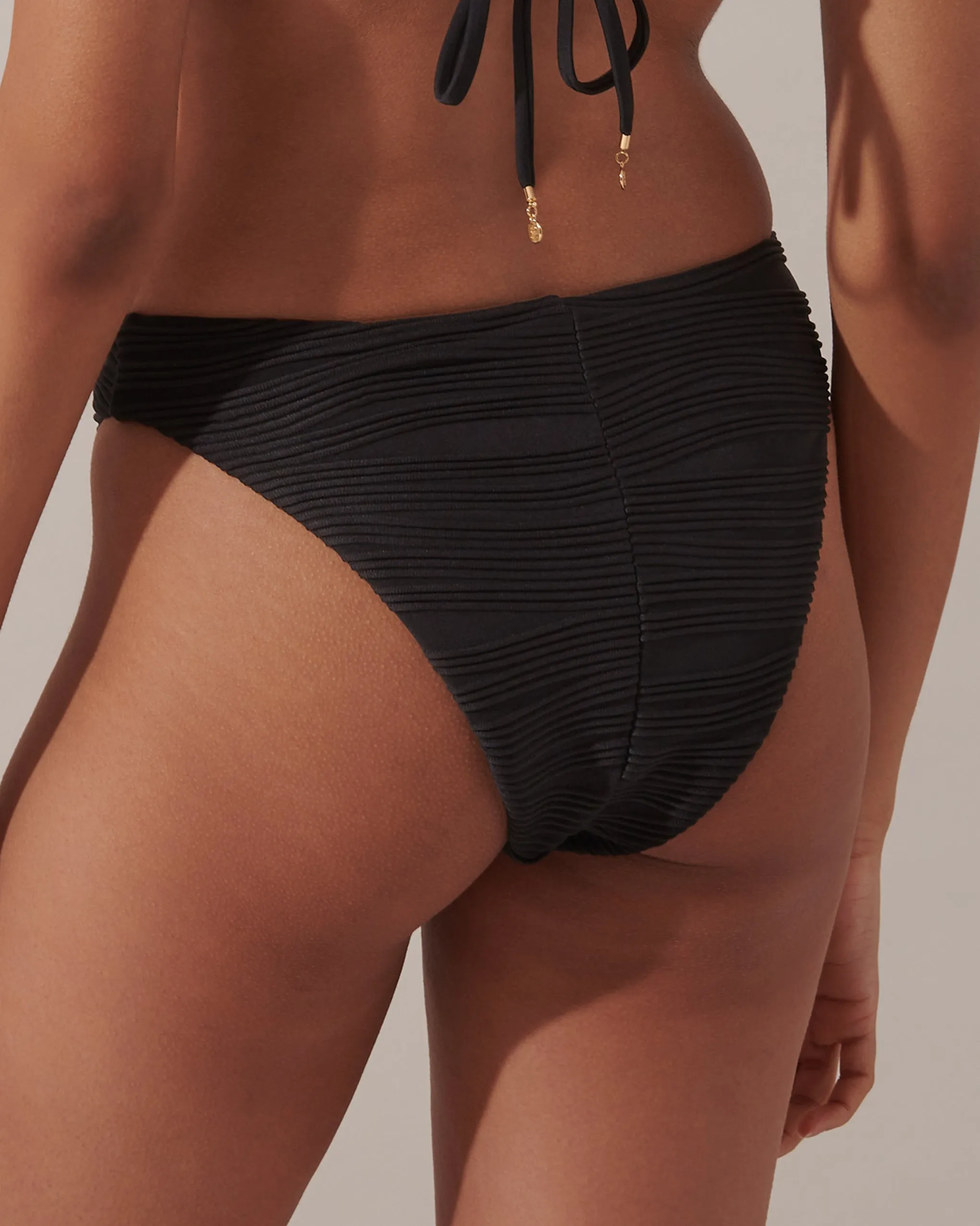 Orta High-Waist Bikini Brief Black sold by Bluebella product image thumbnail 3