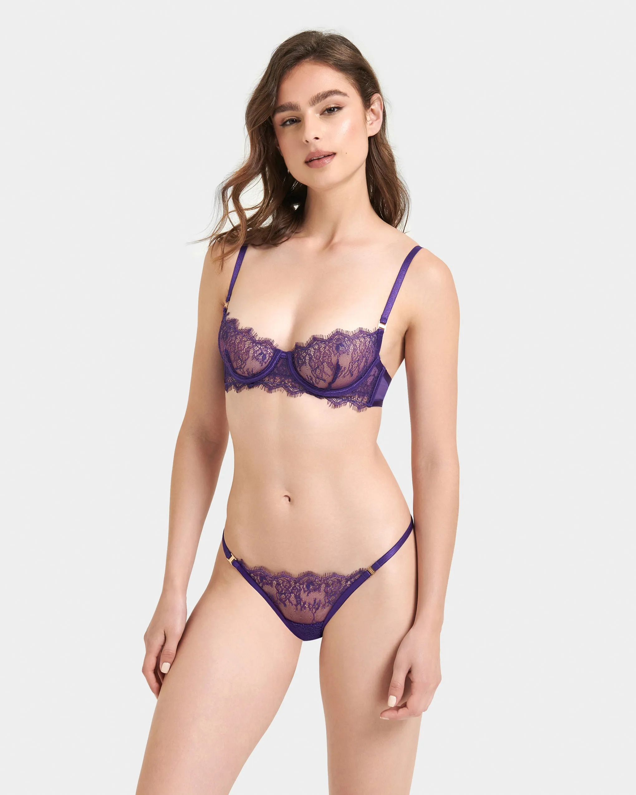 Grace Brief Heliotrope Purple sold by Bluebella product image thumbnail 2