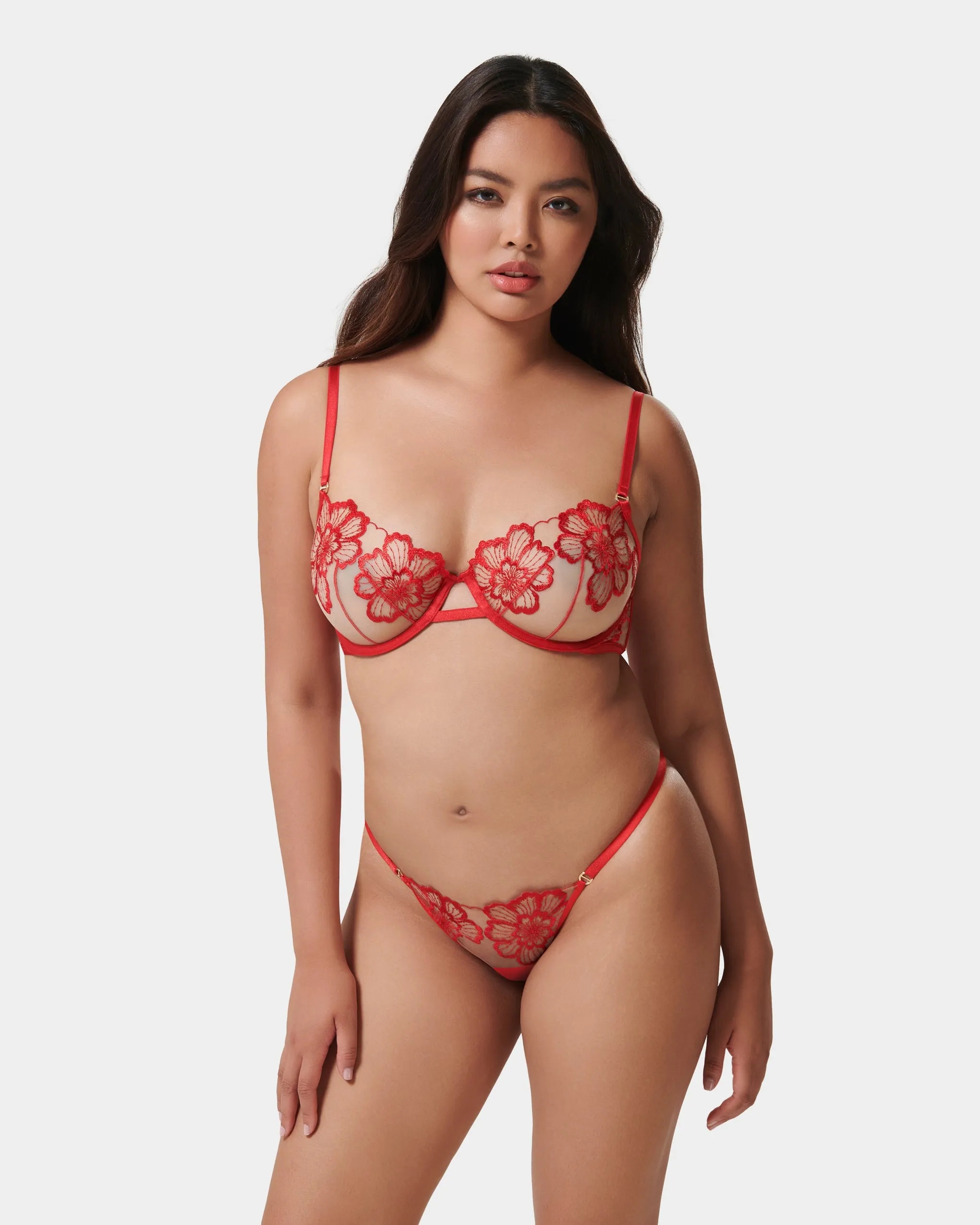 Set: Catalina Red/Sheer sold by Bluebella product image thumbnail 5