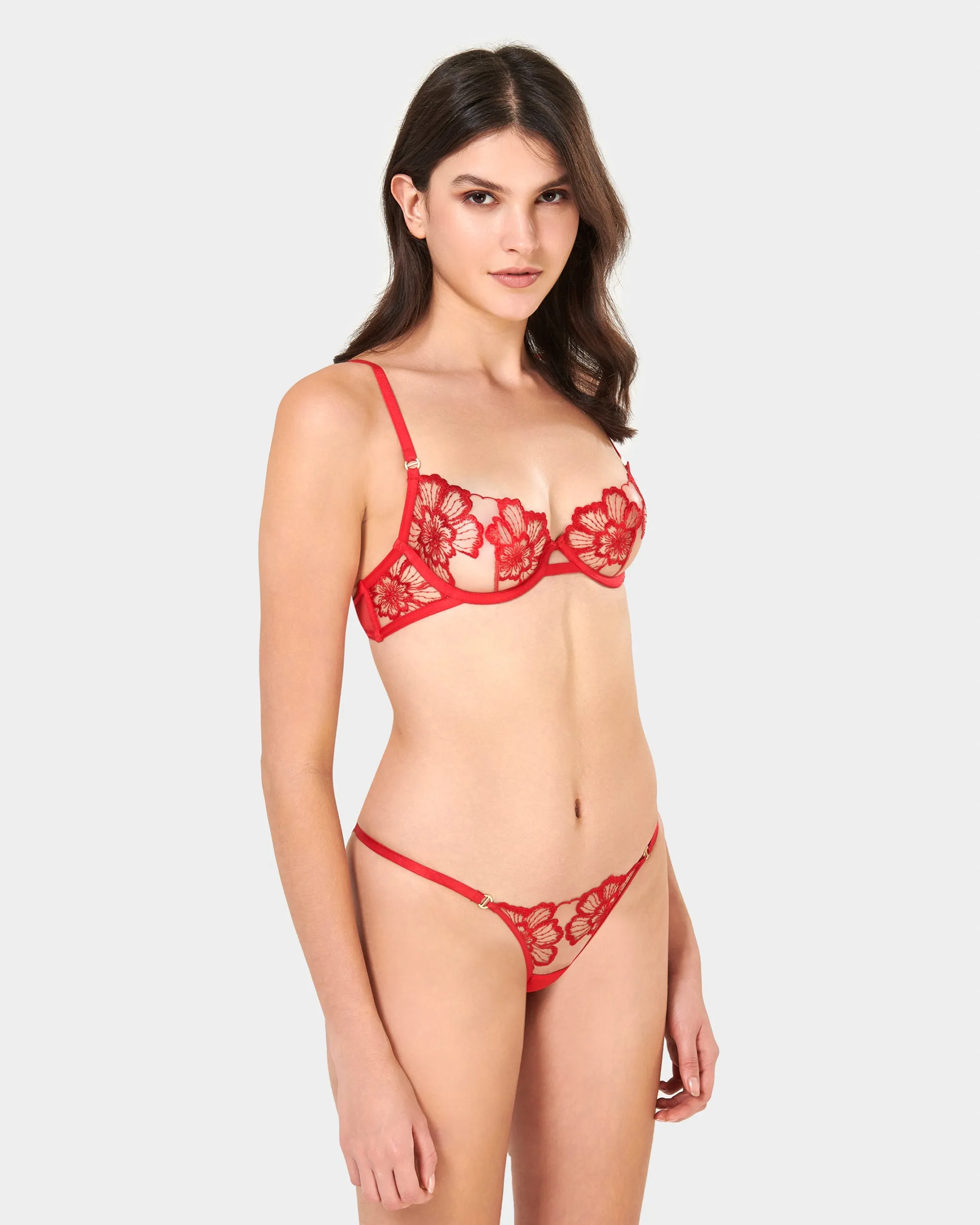 Set: Catalina Red/Sheer sold by Bluebella product image thumbnail 2