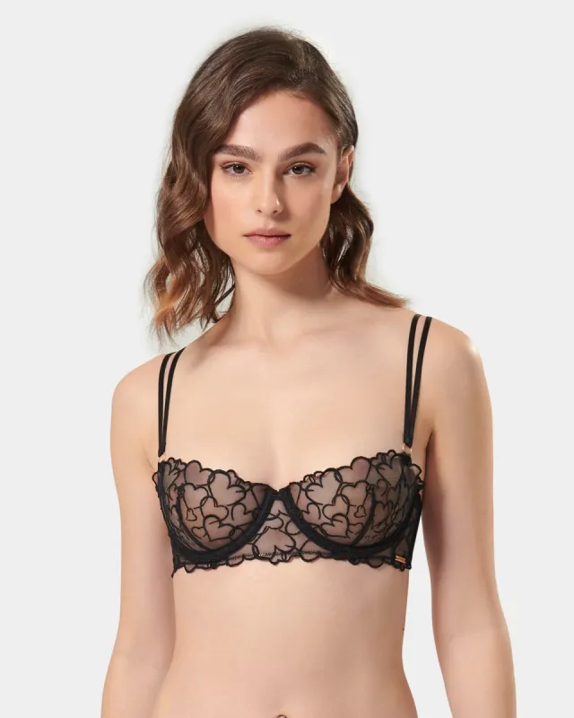 Valentina Bra Black sold by Bluebella