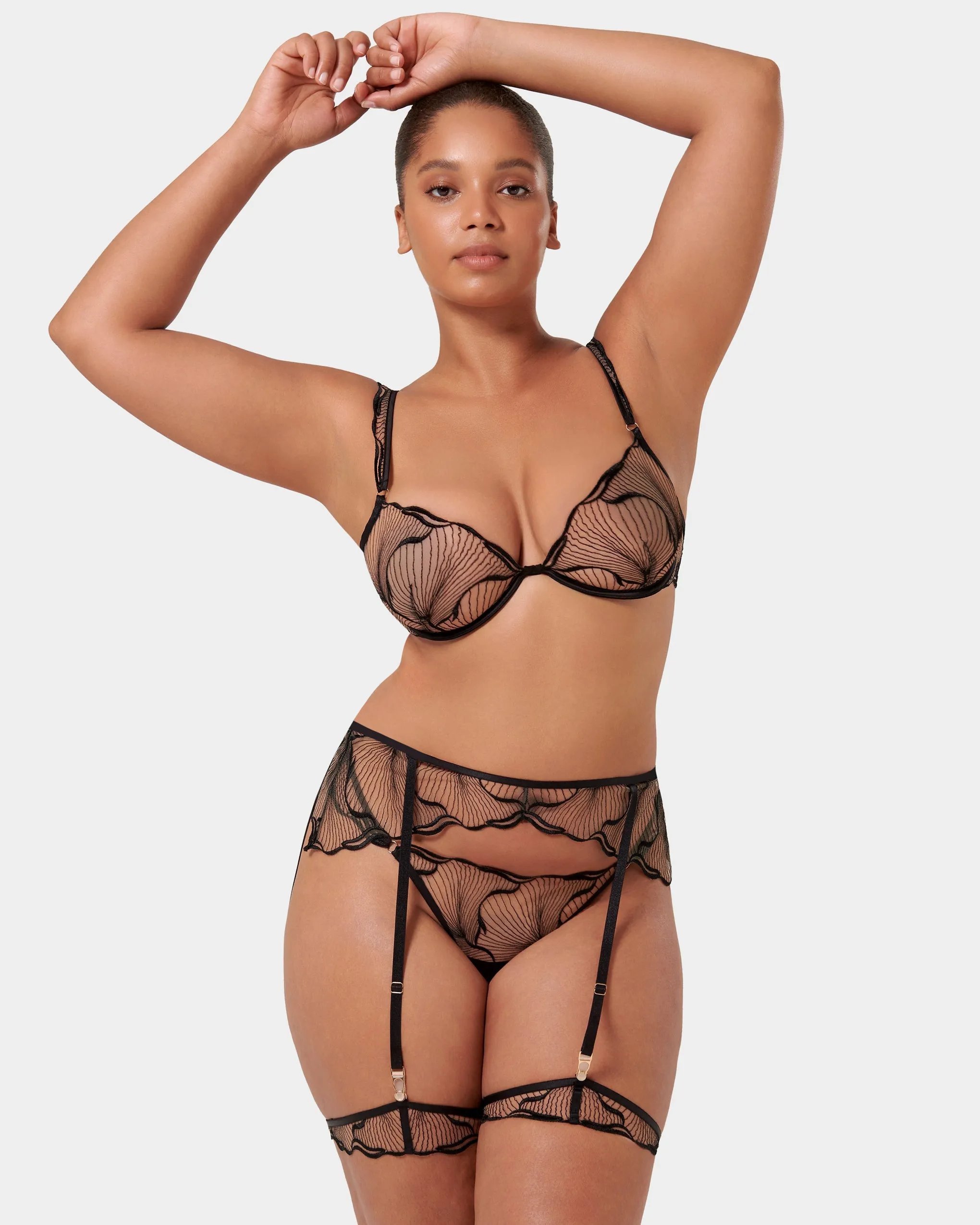 Set: Marabel Black/Sheer sold by Bluebella product image thumbnail 2