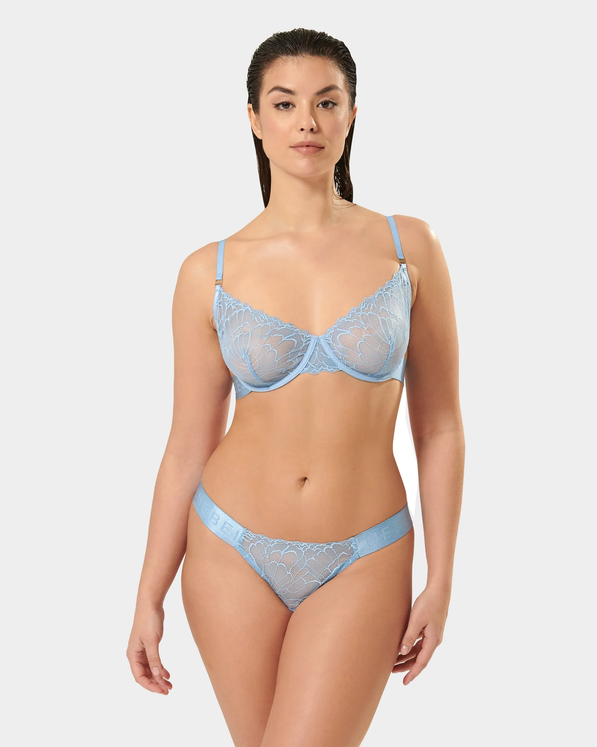 Tori Bra Blue Topaz sold by Bluebella product image thumbnail 2