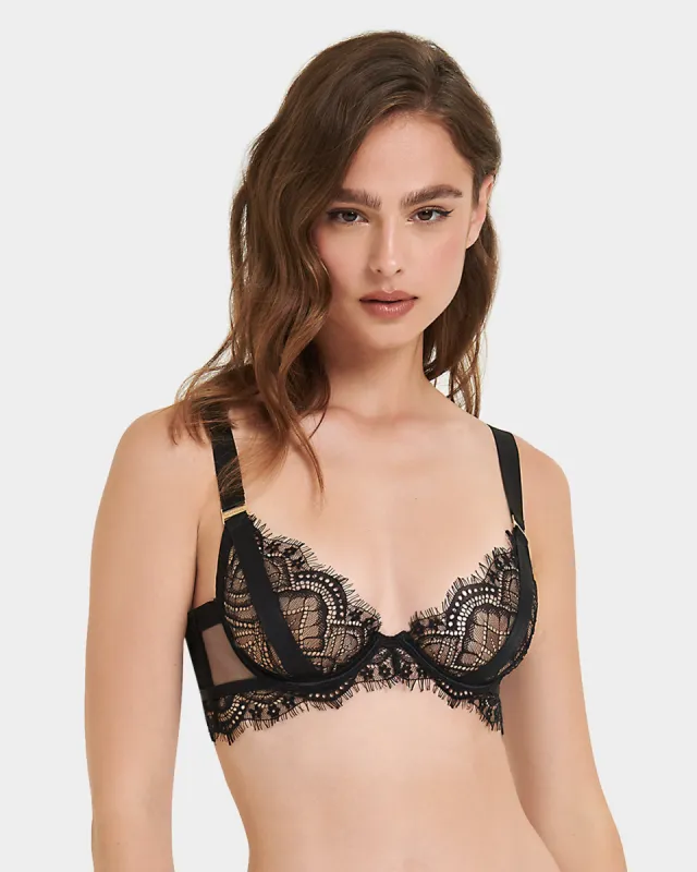 Alessia Bra Black sold by Bluebella
