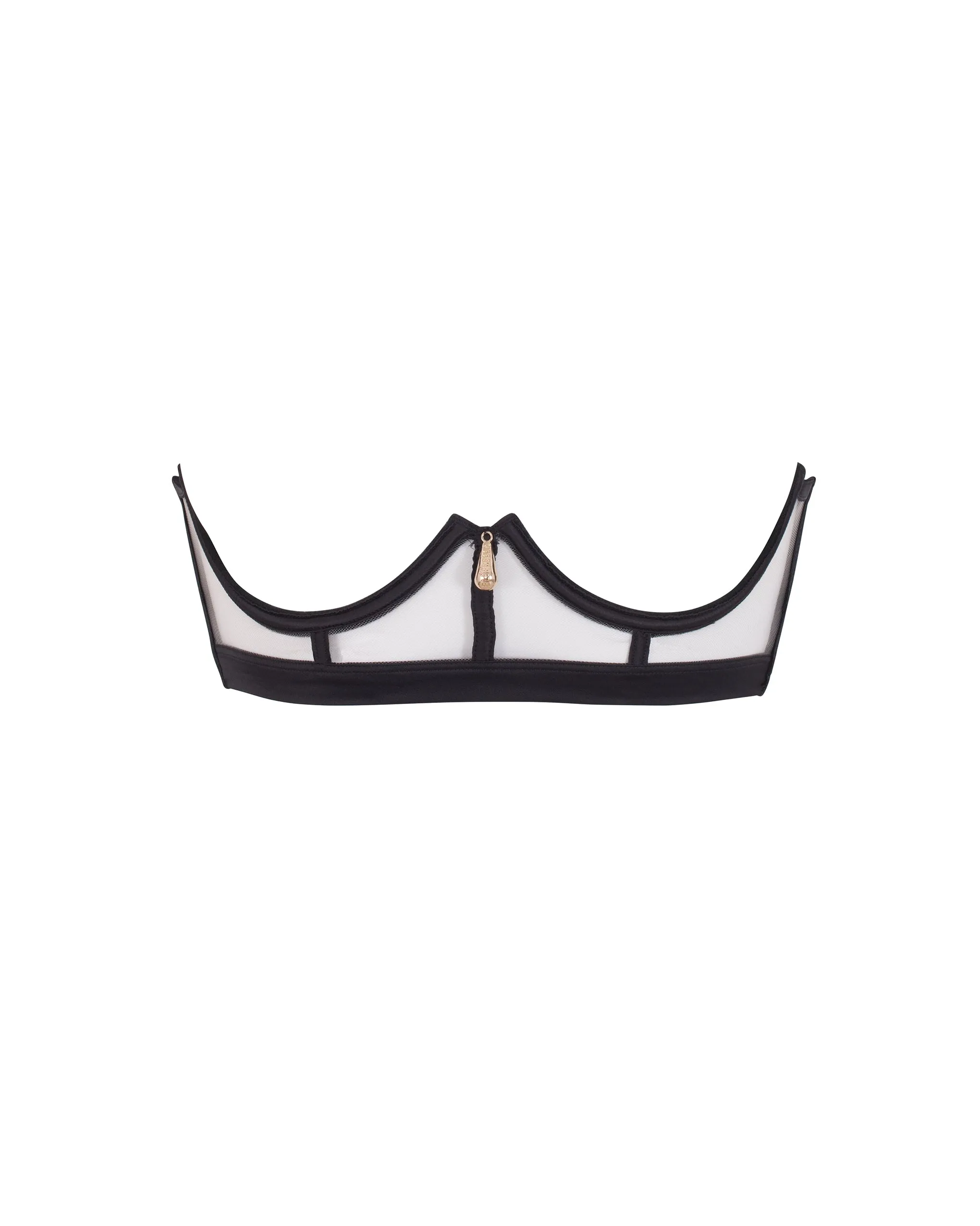 Karina Open Bra Black sold by Bluebella product image thumbnail 5