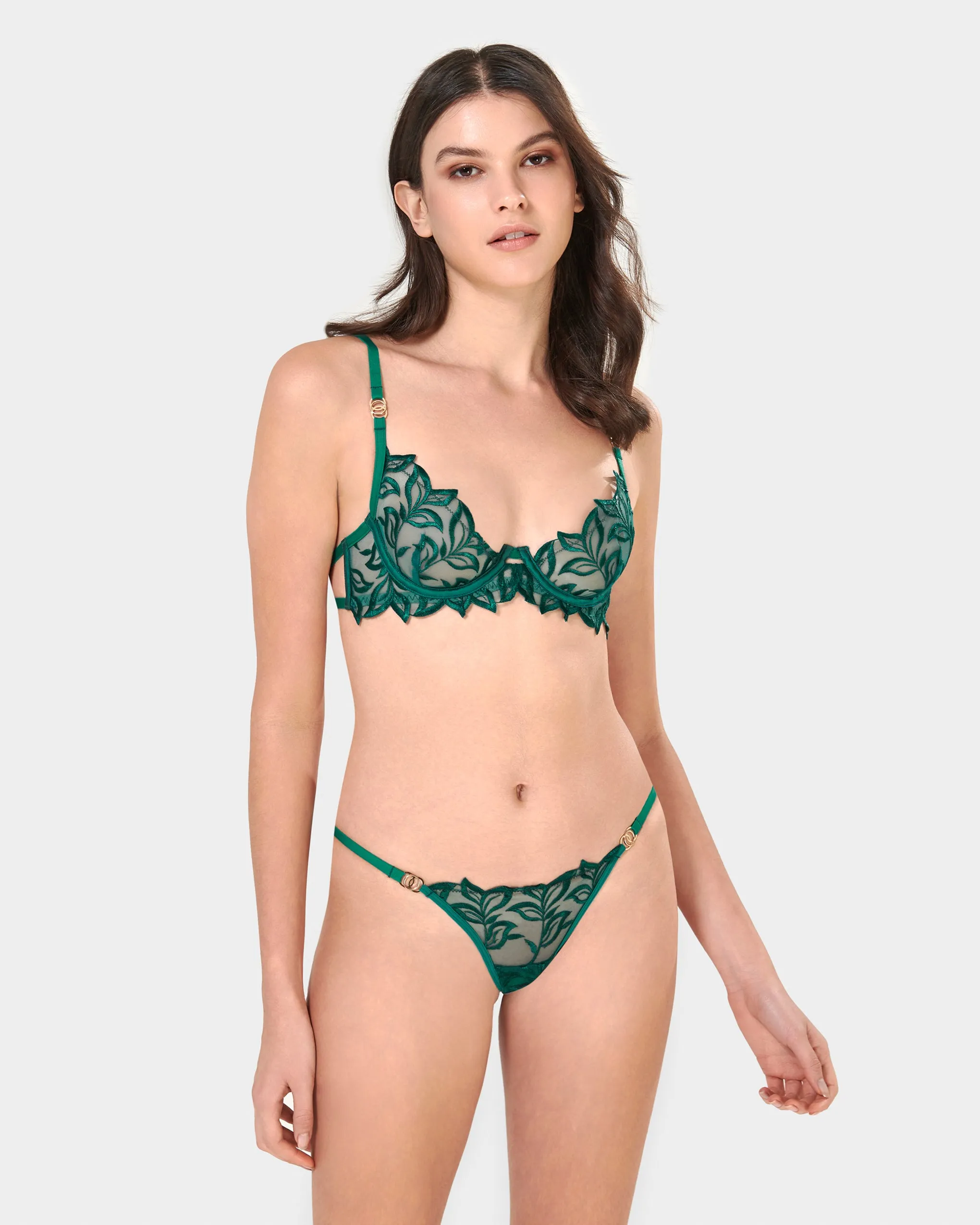 Isadora Bra Aventurine Green sold by Bluebella product image thumbnail 2