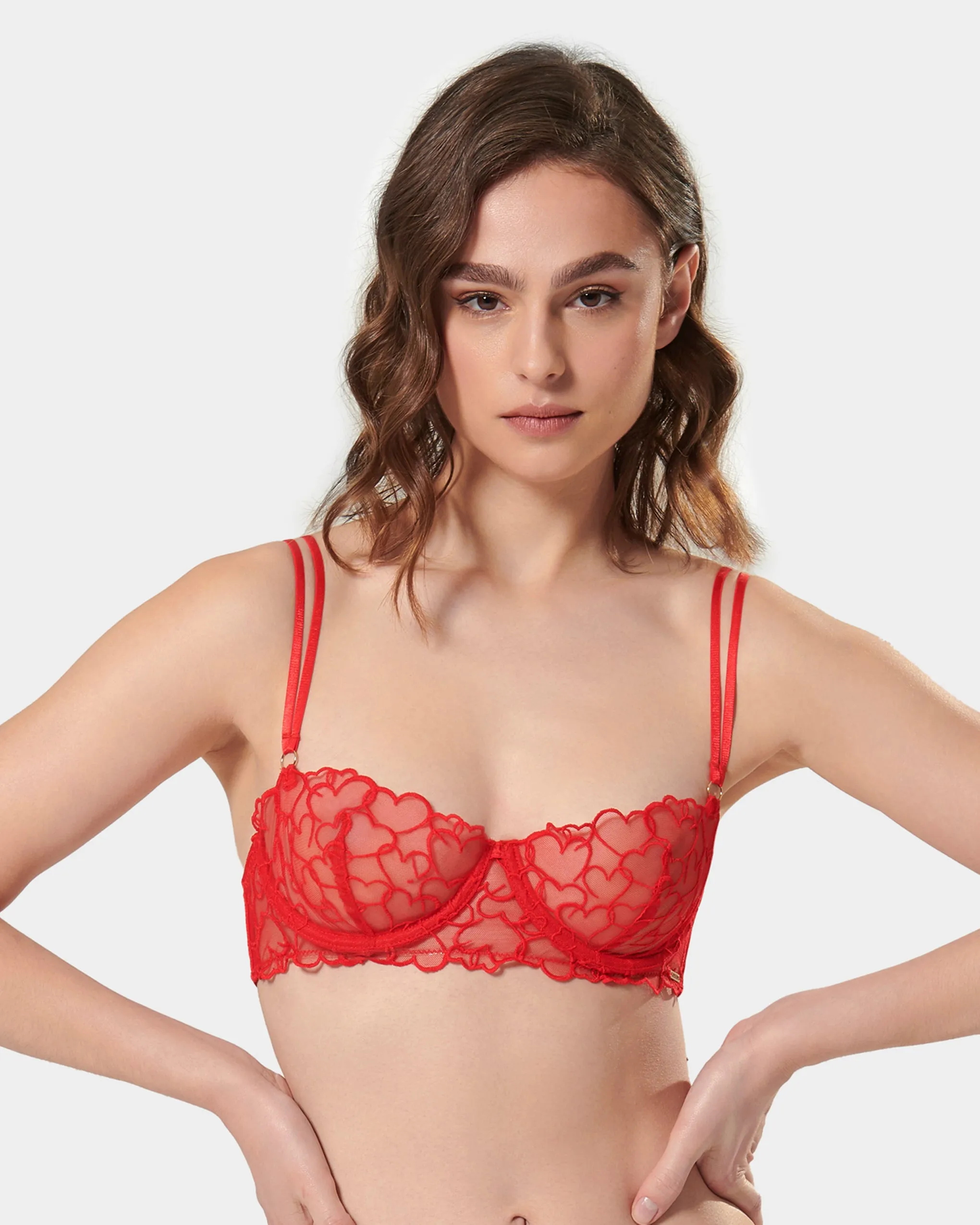 Valentina Bra Red sold by Bluebella