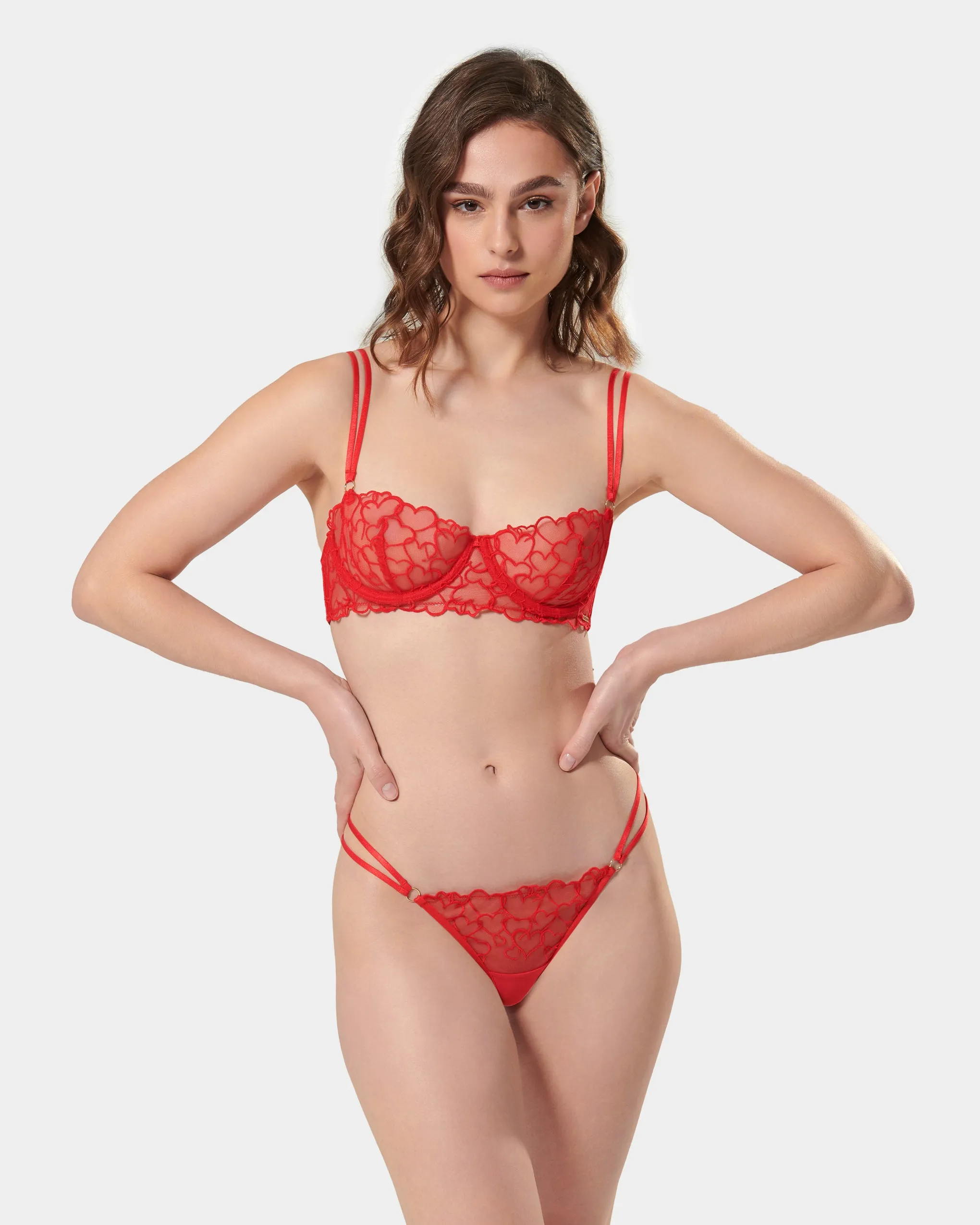 Valentina Bra Red sold by Bluebella product image thumbnail 2