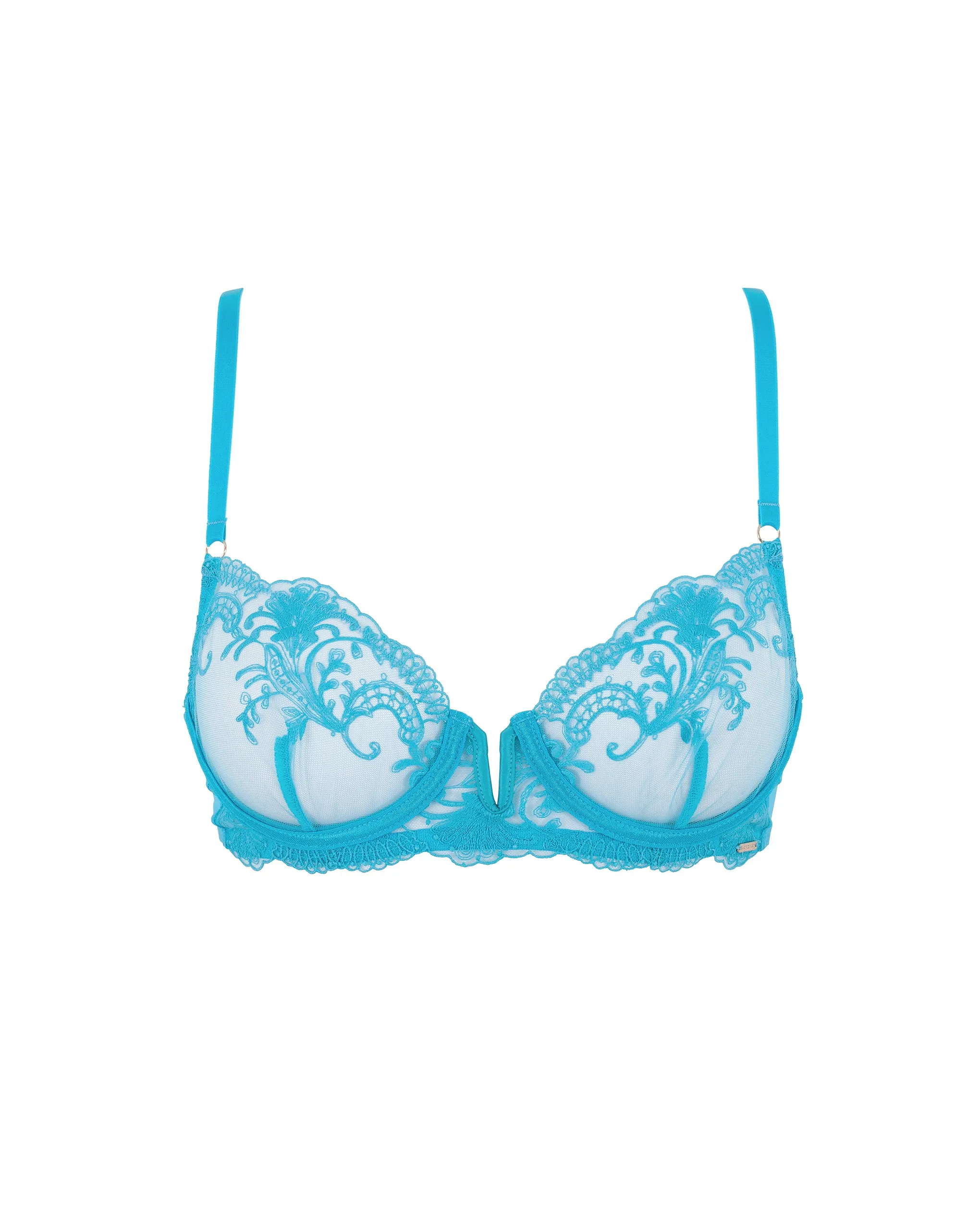 Marseille Bra Peacock Blue sold by Bluebella product image thumbnail 5