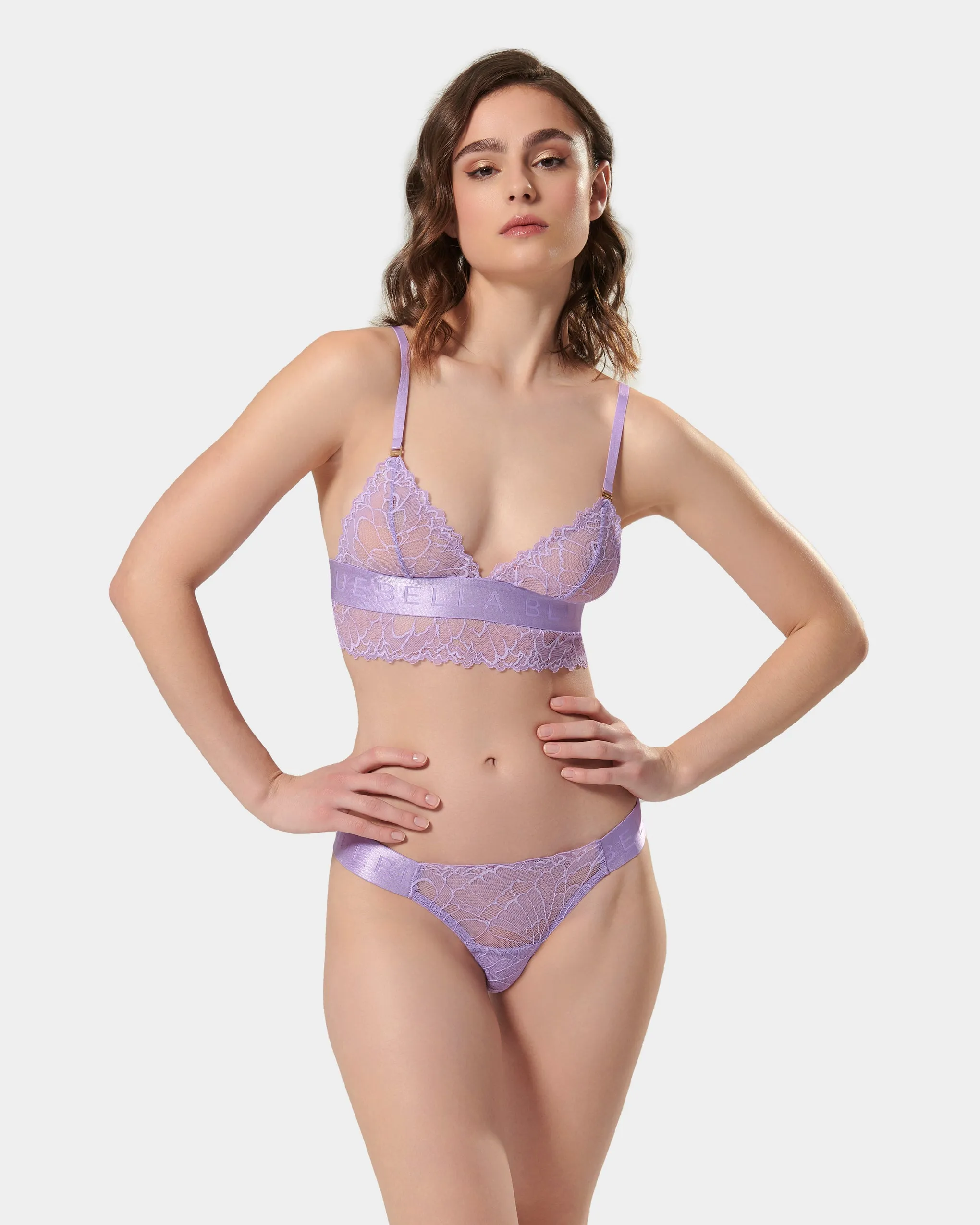 Tori Brief Purple Rose sold by Bluebella product image thumbnail 2