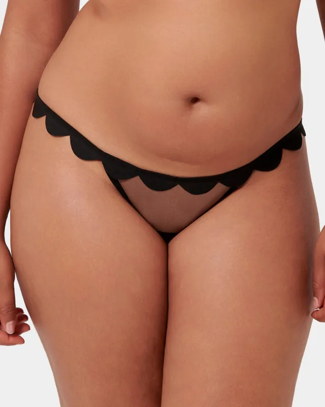 Jasmine Brief Black sold by Bluebella