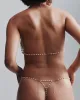 Pearl Thong Pearl/Gold sold by Bluebella