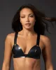 Latex Bra Black sold by Bluebella