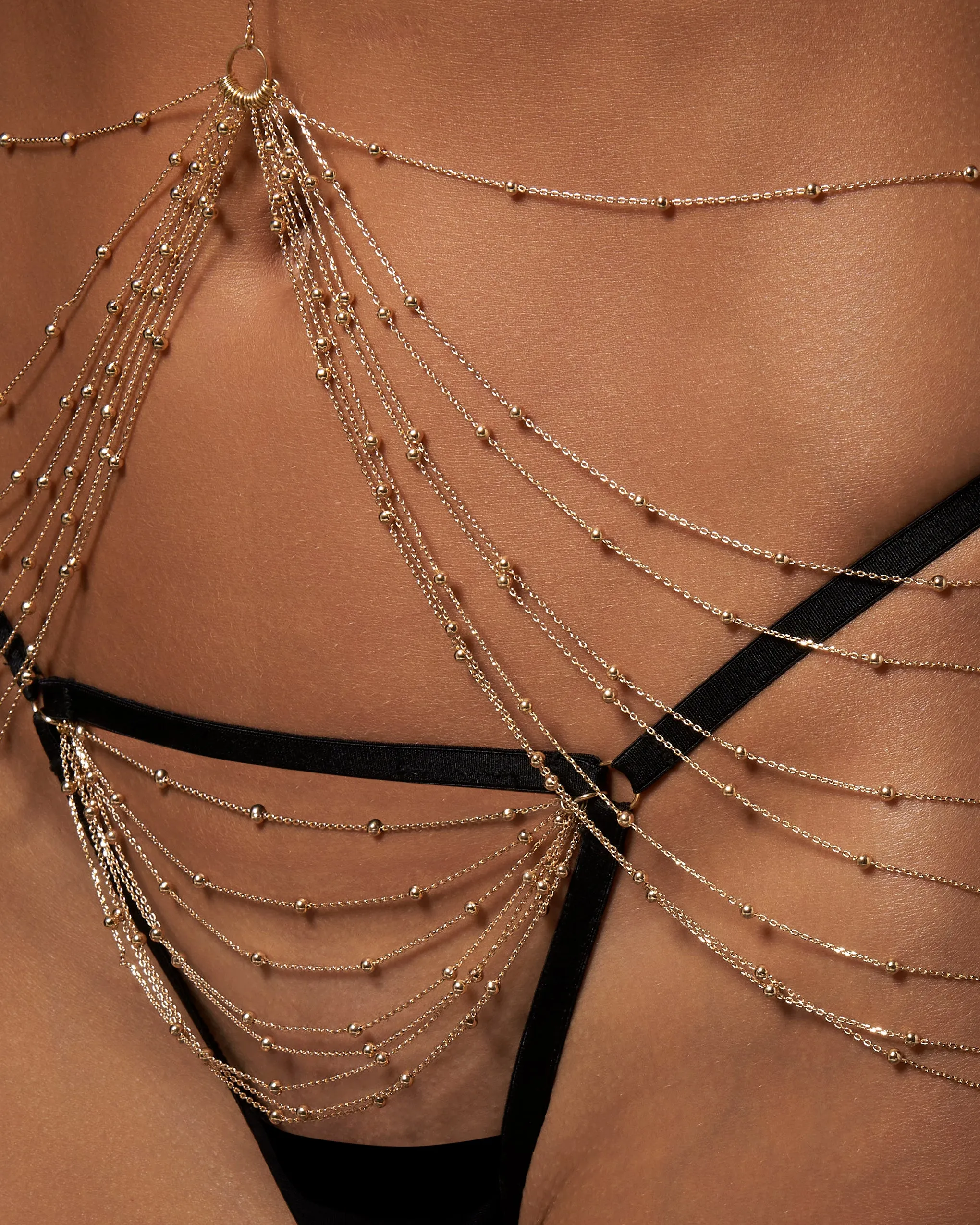 Frida Harness Gold sold by Bluebella product image thumbnail 4