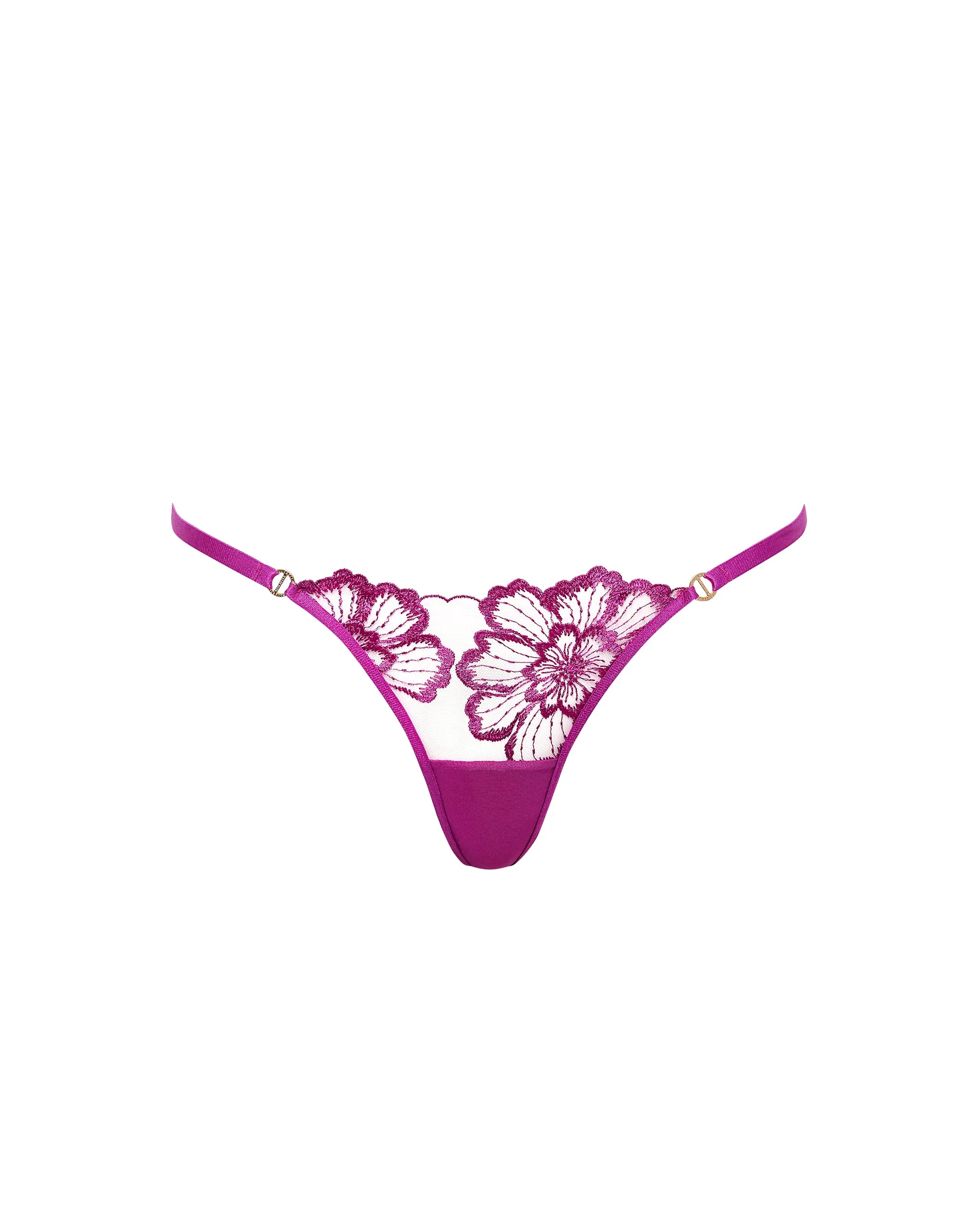 Catalina Thong Bright Violet/Sheer sold by Bluebella product image thumbnail 5