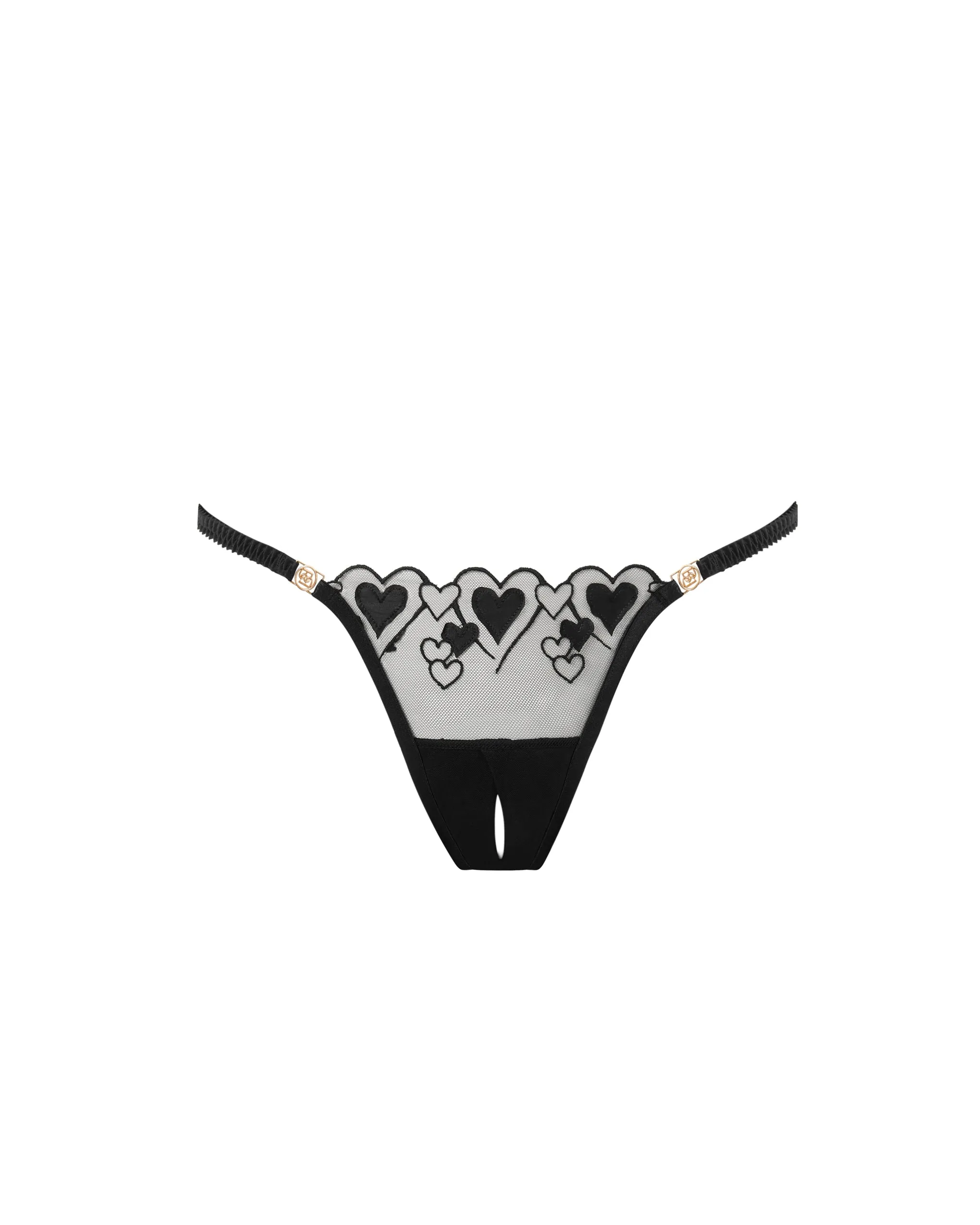 Harlow Open Brief Black sold by Bluebella product image thumbnail 5