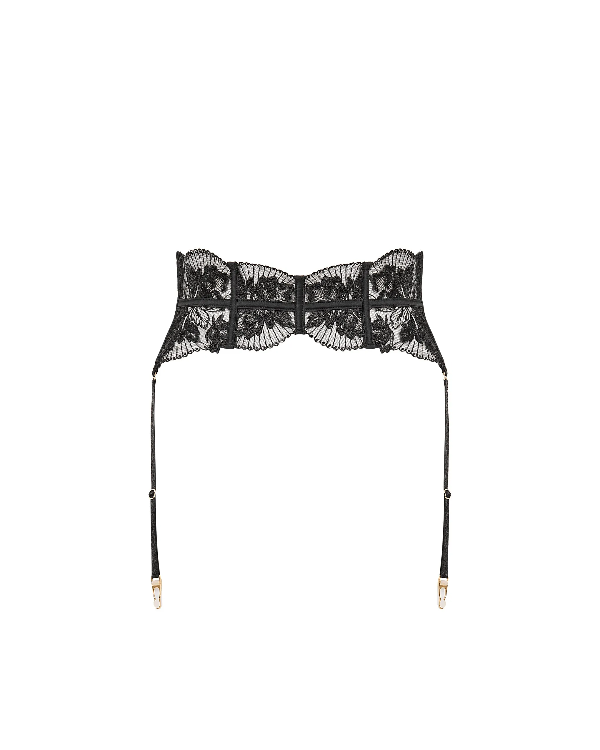 Gabriella Detachable Waspie Suspender Black sold by Bluebella product image thumbnail 5